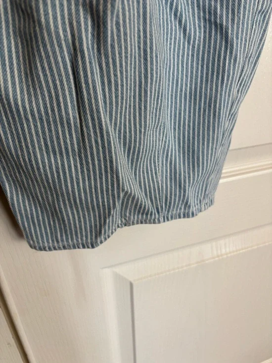 Gap Mid Rise Ultra soft denim Easy Stripe Horseshoe jeans size small NEW! - Picture 8 of 13